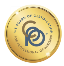Board of certification for professional organizers