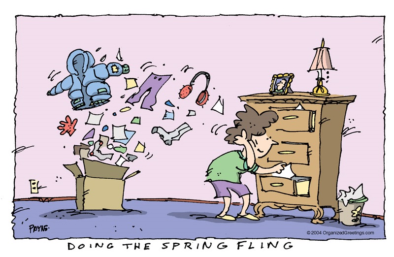 Get organized in the spring