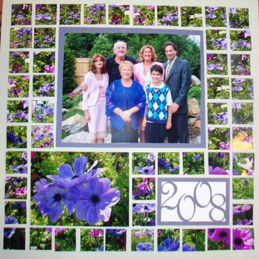 scrapbook mosaic