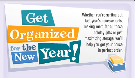 Get Organized for the New Year